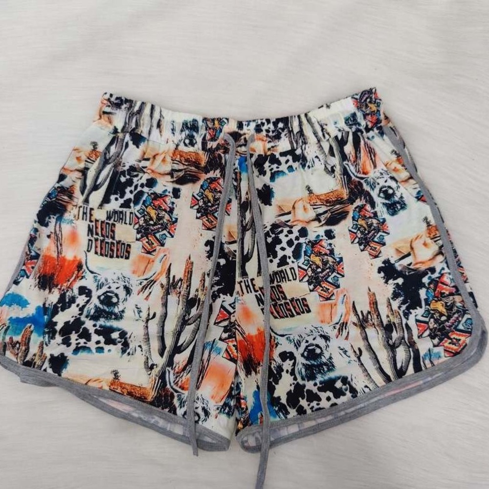 Howdy Partner Drawstring Shorts - Picture 9 of 10